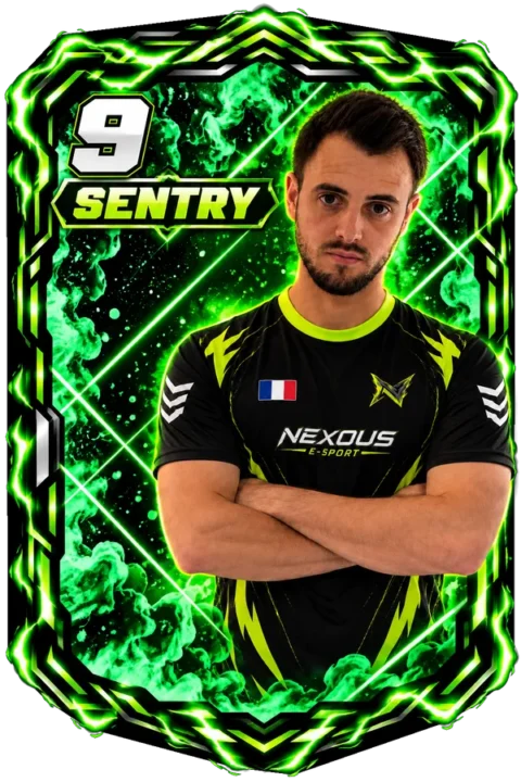 Carte de SENTRY