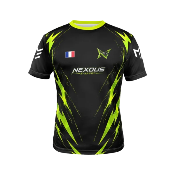 Maillot Nexous E-Sport 2026, face avant